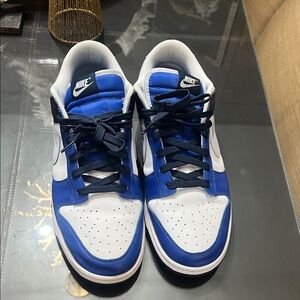 Nike Dunks Men's Blue and White Sneakers  size 13 mens